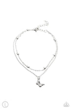 Load image into Gallery viewer, Fly Me to the Beach Silver Anklet
