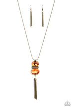Load image into Gallery viewer, Runaway Rival Orange Necklace