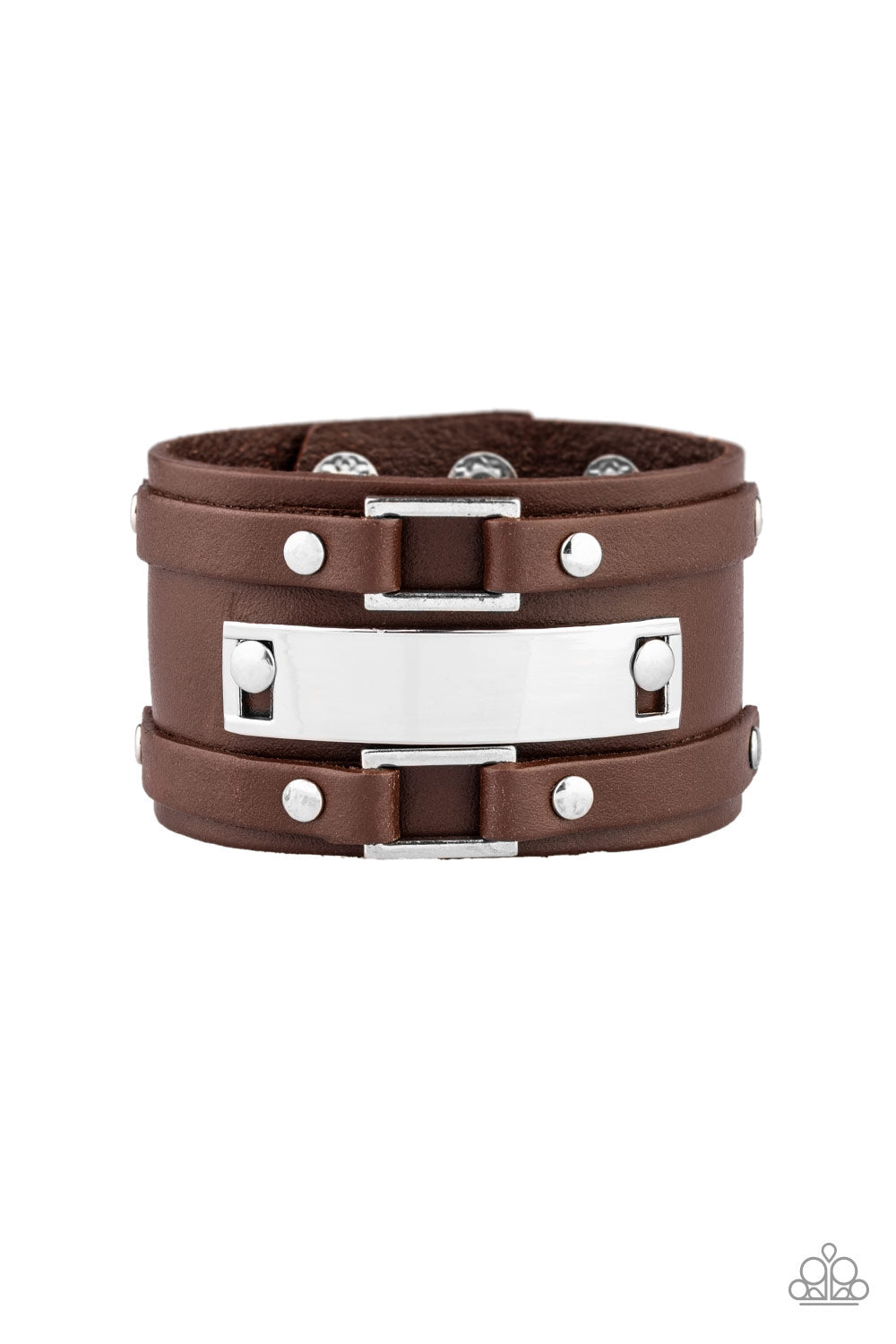 Rural Ranger Brown Snap Bracelet