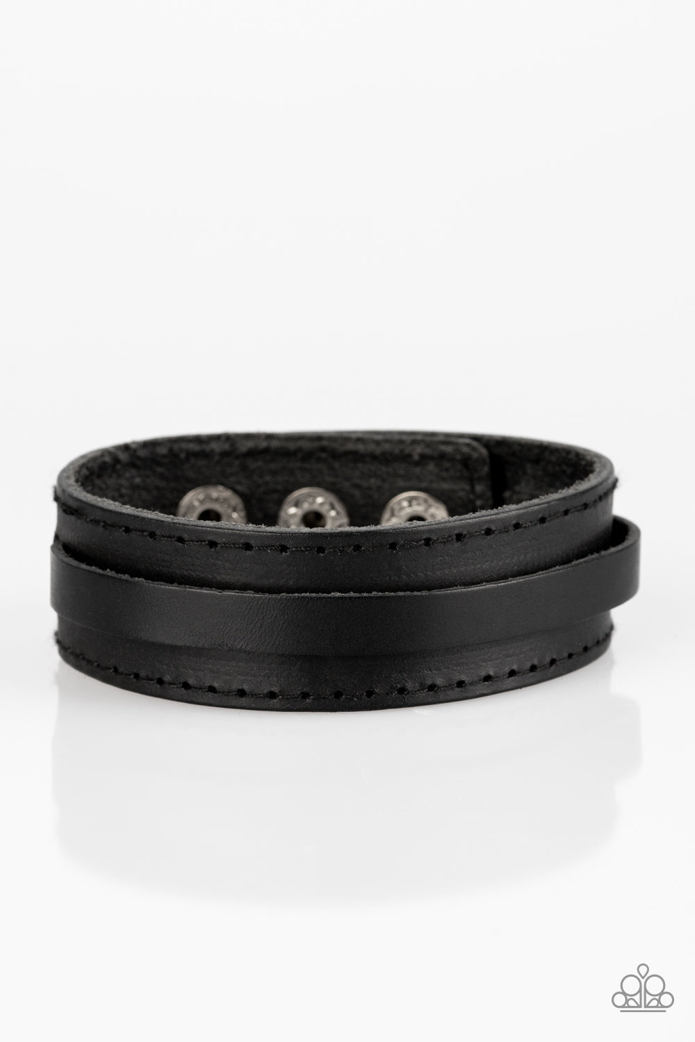 Scenic Scout Black Snap Bracelet