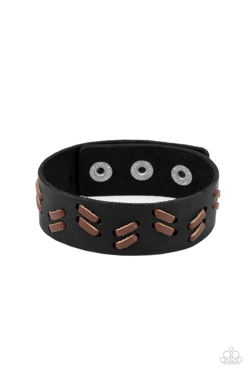 Suburban Wrangler Black Snap Bracelet