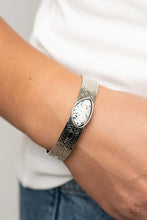 Load image into Gallery viewer, Globe Glyphs White Cuff