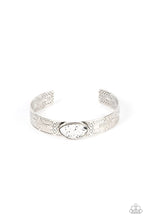 Load image into Gallery viewer, Globe Glyphs White Cuff