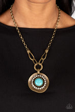 Load image into Gallery viewer, Badlands Treasure Hunt Brass Necklace