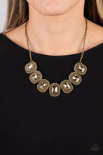 Load image into Gallery viewer, Iced Icon Brass Necklace