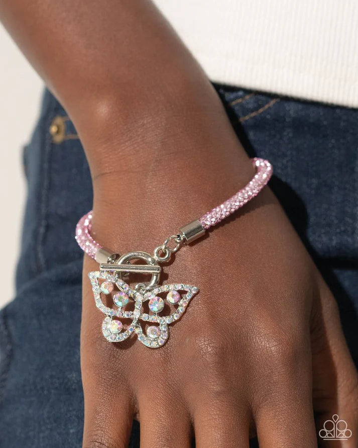 Aerial Appeal Pink Bracelet