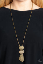 Load image into Gallery viewer, Riverside Respite Brass Necklace