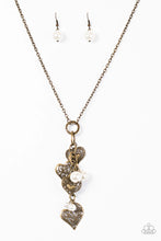 Load image into Gallery viewer, Take The Plunge Brass Necklace