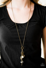 Load image into Gallery viewer, Take The Plunge Brass Necklace