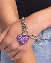 Load image into Gallery viewer, Enamored Elegance Purple Bracelet