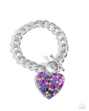 Load image into Gallery viewer, Enamored Elegance Purple Bracelet