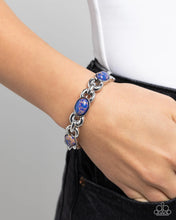 Load image into Gallery viewer, Rustic Record Purple Bracelet