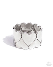 Load image into Gallery viewer, Sweetheart Setting Silver Bracelet