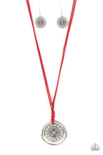 Load image into Gallery viewer, One Mandala Show Red Necklace