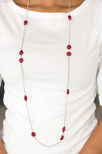 Load image into Gallery viewer, Pacific Piers Red Necklace