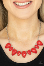 Load image into Gallery viewer, Pampered Poolside Red Necklace