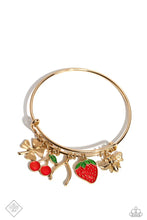 Load image into Gallery viewer, Fruit Freestyle Gold Bangle