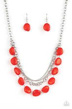Load image into Gallery viewer, Pumped up Posh Red Necklace