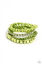 Load image into Gallery viewer, Punky Plot Twist Green Bracelet set