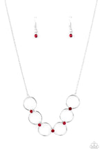 Load image into Gallery viewer, Regal Society Red Necklace