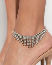 Load image into Gallery viewer, Curtain Confidence Silver Anklet