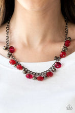 Load image into Gallery viewer, Runaway Rebel Red Necklace