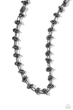 Load image into Gallery viewer, Knotted Karma Black Necklace