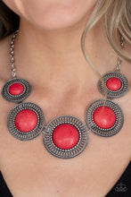 Load image into Gallery viewer, She Went West Red necklace