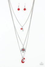 Load image into Gallery viewer, Soar With the eagles Red Necklace