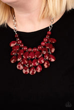 Load image into Gallery viewer, Sorry to Burst Your Bubble Red Necklace