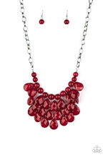 Load image into Gallery viewer, Sorry to Burst Your Bubble Red Necklace