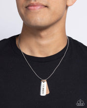 Load image into Gallery viewer, Roman Retrograde Brown Men’s Necklace