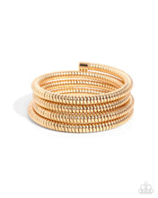 Load image into Gallery viewer, Casual Coils Gold Coil Bracelet