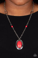 Load image into Gallery viewer, Mojave Meditation Red Necklace