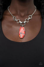 Load image into Gallery viewer, Mystical Mineral Red Necklace