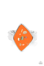 Load image into Gallery viewer, Stellar Shores Orange Skinny Band Ring