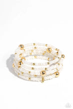 Load image into Gallery viewer, Refined Retrograde Gold Coil Bracelet