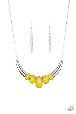 A Bull House Yellow Necklace