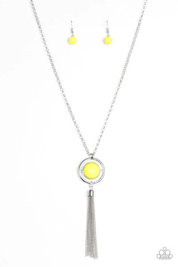 Always Front and Center Yellow Necklaces