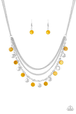 Beach Flavor Yellow Necklace