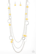 Load image into Gallery viewer, Beachside Babe Yellow Necklace