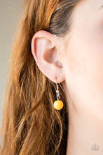 Load image into Gallery viewer, Beachside Babe Yellow Necklace