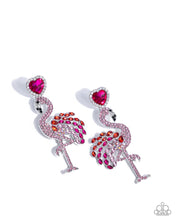 Load image into Gallery viewer, Flamingo Freestyle Pink Earrings