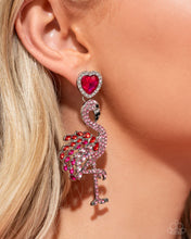 Load image into Gallery viewer, Flamingo Freestyle Pink Earrings