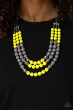 Load image into Gallery viewer, Bead Your Own Drum Yellow Necklace