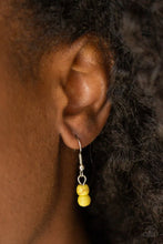 Load image into Gallery viewer, Beaded Bliss Yellow Necklace