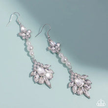 Load image into Gallery viewer, Considerable Captivation White Earrings