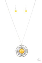Load image into Gallery viewer, Celestial Compass Yellow Necklace