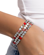 Load image into Gallery viewer, Instant Shimmer Red Bracelet