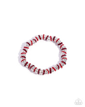 Load image into Gallery viewer, Radiant Roll Call Red Bracelet